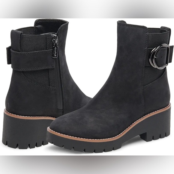 NWT Blondo Dakota Waterproof Ankle Boot. Color: Black Nubuck Size: 8 - Picture 3 of 12